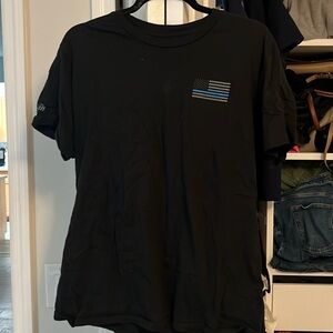 Thin blue line tee